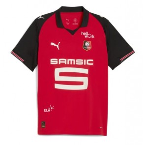 Billiga Stade Rennais Ludovic Blas #10 Hemmatröja 2025-26 Kortärmad